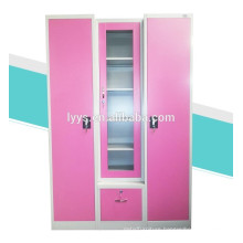 3 door steel clothes storage Bedroom almirah design with price